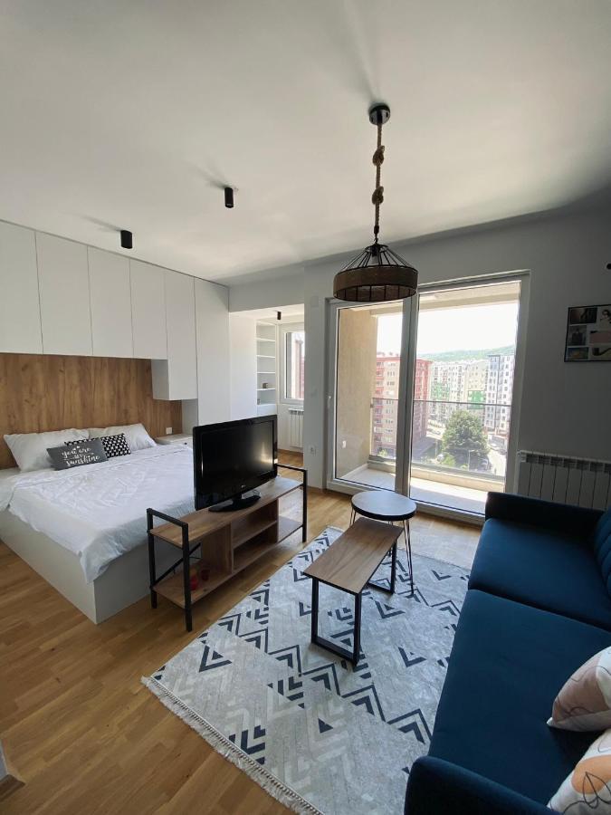 Sunshine Apartment Szkopje Kültér fotó
